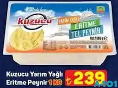 KUZUCU YARIM YAĞLI ERİTME PEYNİR 1 KG